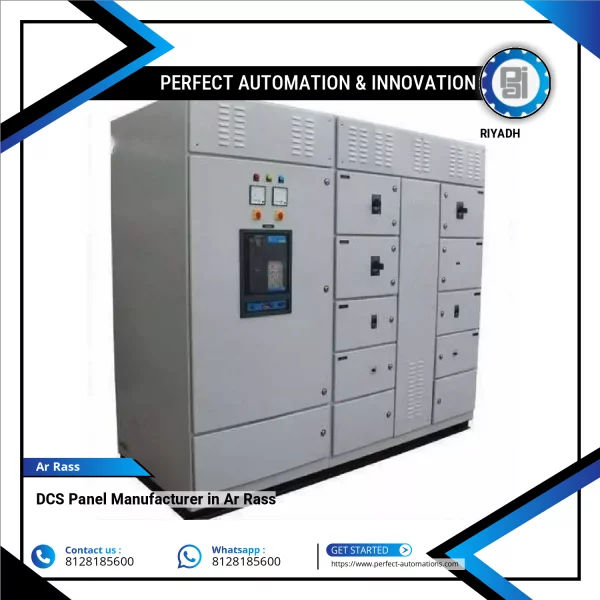DCS Panel With Wiring And Control Units Arranged Inside The Cabinet