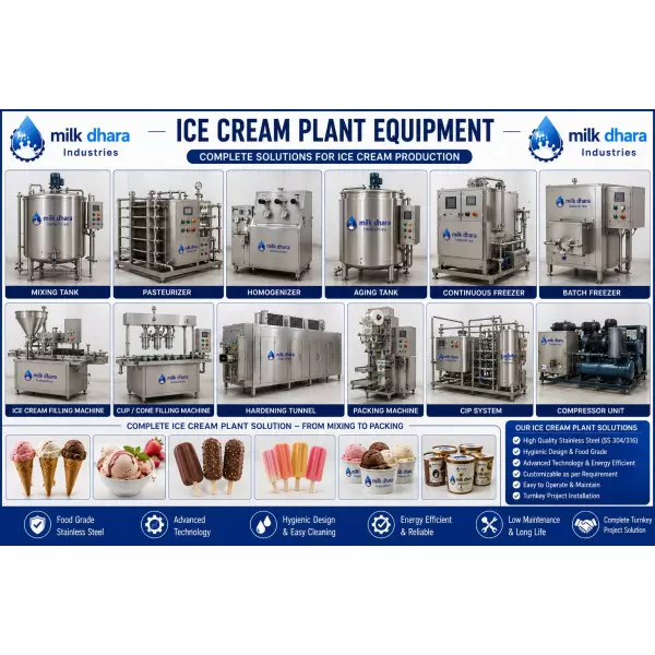 Ice Cream Plant Equipment