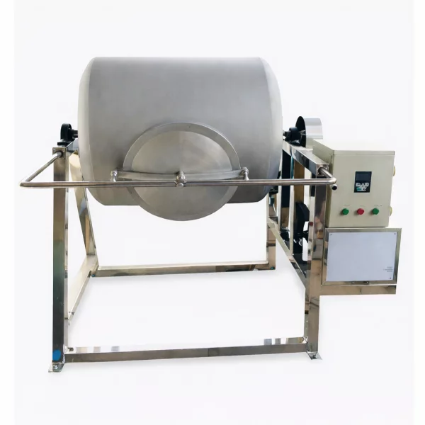 Industrial Butter Churner Machine In Operation