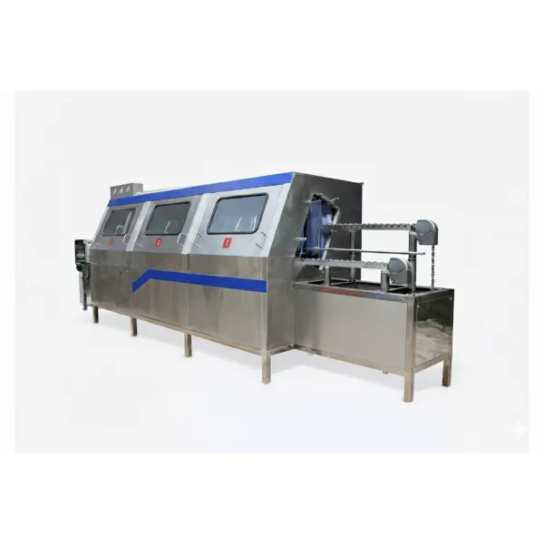 Stainless Steel Crate Washer Machine Used In Dairy Plants For Cleaning Milk Crates