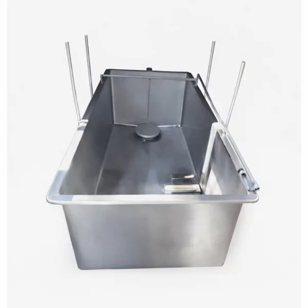 Stainless Steel Milk Weighing Bowl Used For Accurate Dairy Processing Measurements