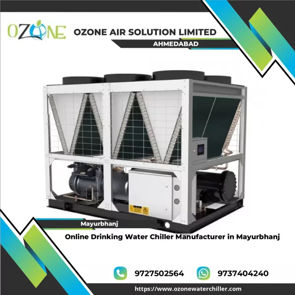 Online Drinking Water Chiller Unit Installed For Office Use