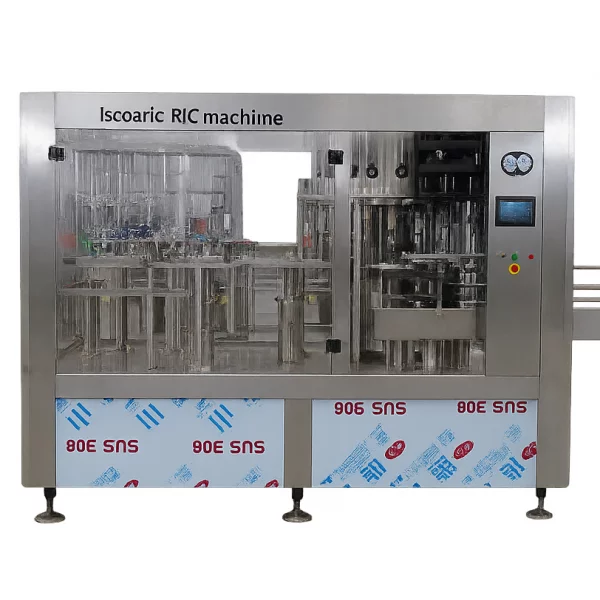 Automatic Plastic Bottle RFC Isobaric Carbonated Beverage Filling Machine