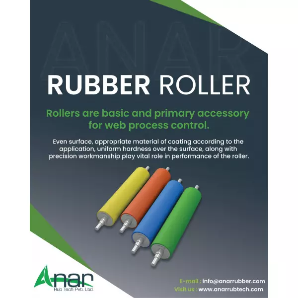 Rubber Roller In Vapi