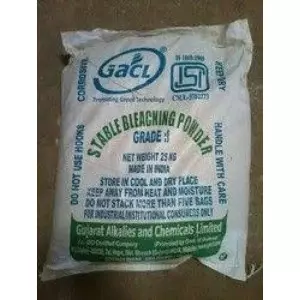Bagged Bleaching Powder Ready For Dispatch