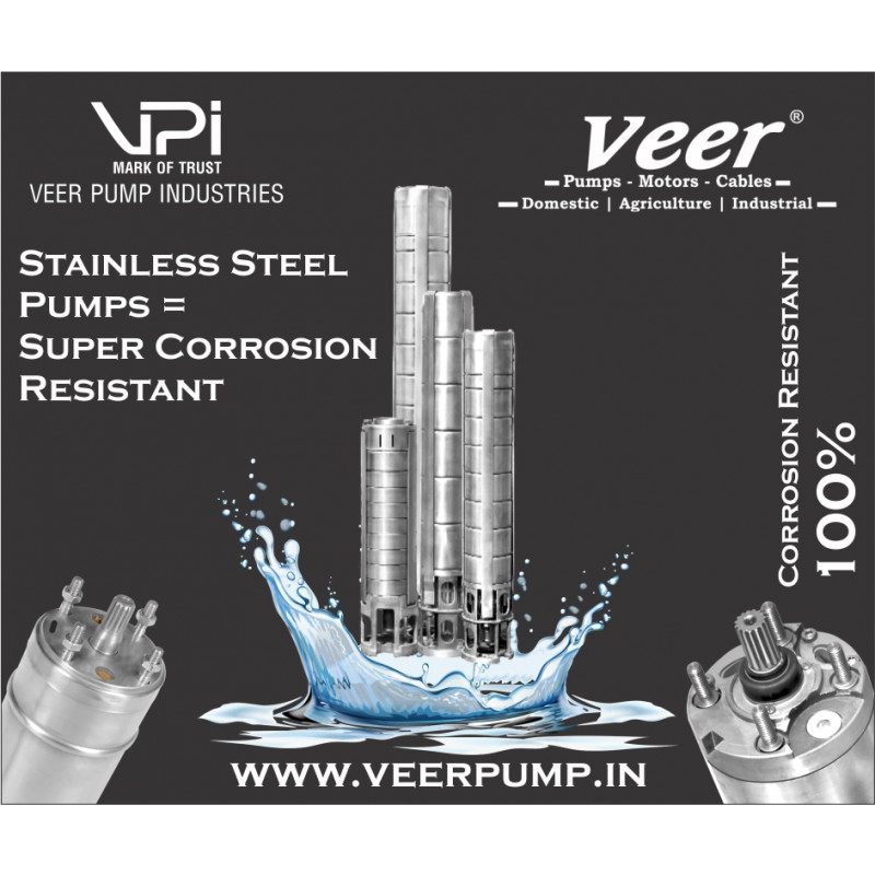 Stainless Steel Pump Suppliers In Udaipur Veer Pump Industries India