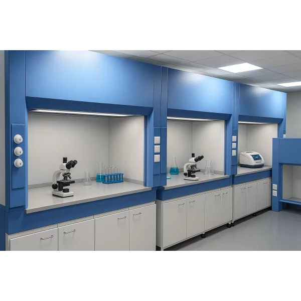 Acid Fume Hood Installed In A Laboratory Setting