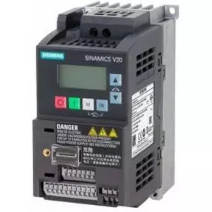 SIEMENS SINAMICS V20 DRIVE 1.1KW 1.5HP 6SL32105BE211UV0