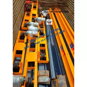 End Carriage Assembly Showing Rope Drum And Wheel Mechanism