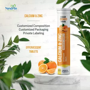 Calcium & Vitamin D3 Effervescent Tablets