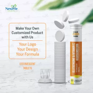 Glutathione With Vitamin C Effervescent Tablets