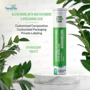 Glutathione & N-acetyl Cysteine Effervescent Tablets