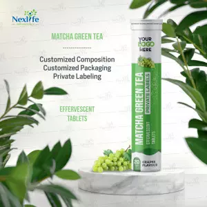 Matcha Green Tea Effervescent Tablets
