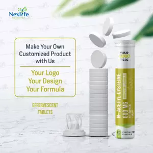 N- Acetyl Cysteine Effervescent Tablet