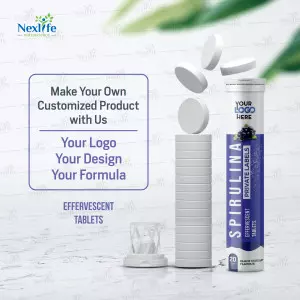 Spirulina Effervescent Tablets