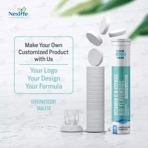 Vitamin C & Citrus Bio-flavonoids Effervescent Tablets