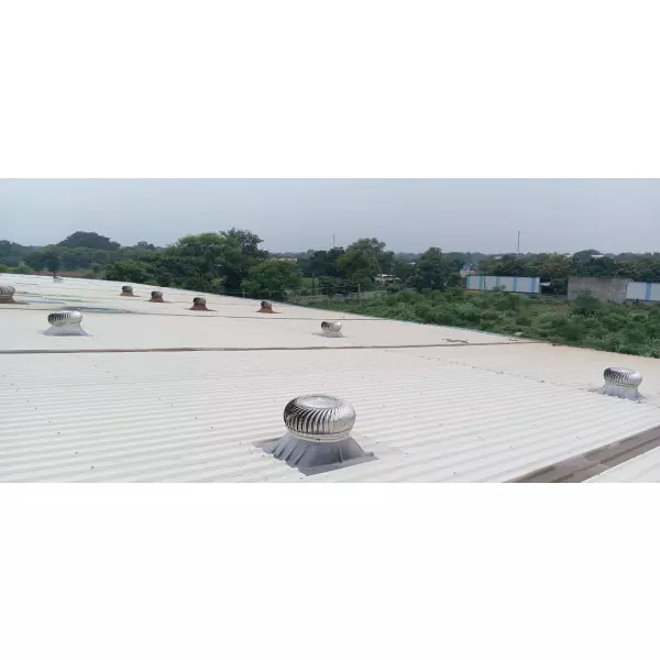 Automatic Turbine Roof Air Ventilator For Ventilation In Jajpur