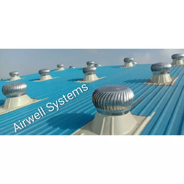 Powerless Air Ventilator For Warehouse Ventilation In Puri