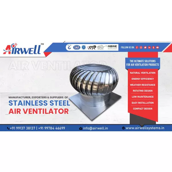Turbo Wind Ventilators Supplier And Dealer In Ambikapur, Chhattisgarh