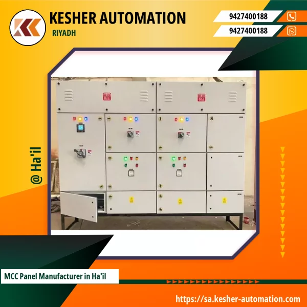 MCC Panel For Industrial Load Control With Electrical Wiring Components