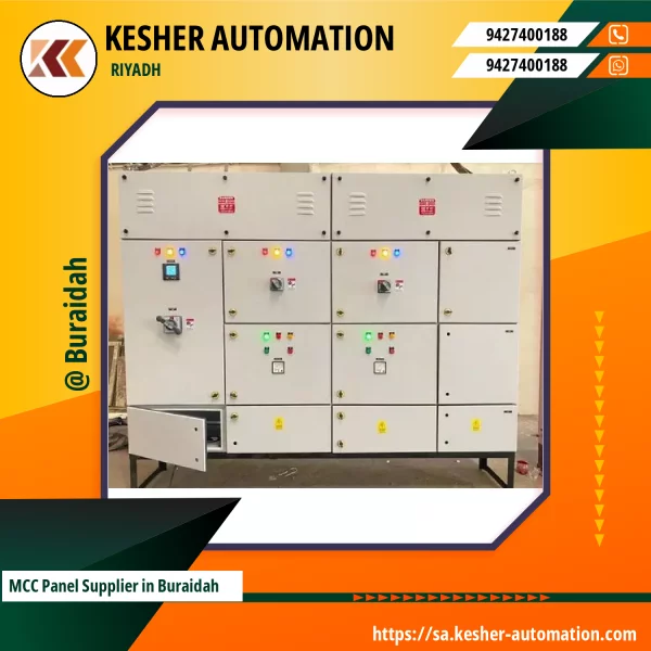 Motor Control Center Panel With Electrical Wiring Components