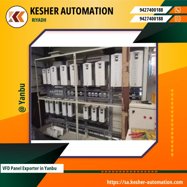 Variable Frequency Drive Panel Setup For Industrial Motor Control