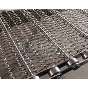 Chain Driven Wire-Mesh Belt