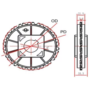 S-900 Sprockets