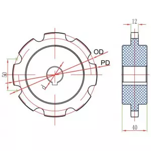 T-1100 Sprockets