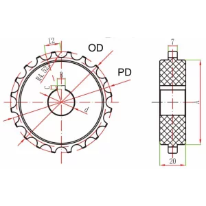 T-1400 Sprockets