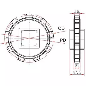 T-500/T-600 Sprockets