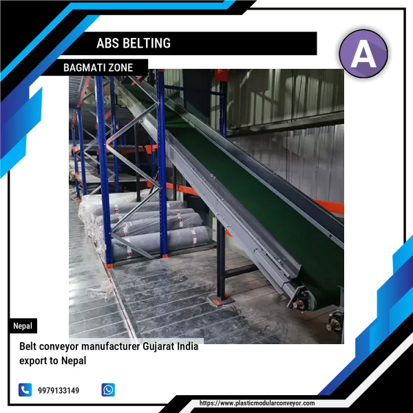 Belt Conveyor Manufacturer Gujarat India Export To Nepal