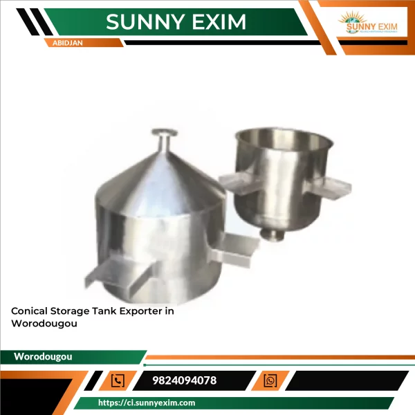 Conical Storage Tank Made Of Stainless Steel