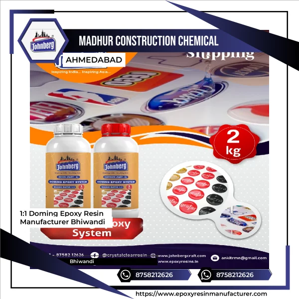 1:1 Doming Epoxy Resin Manufacturer Bhiwandi