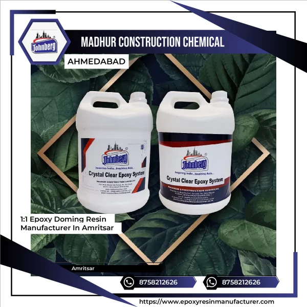1:1 Epoxy Doming Resin Manufacturer In Amritsar