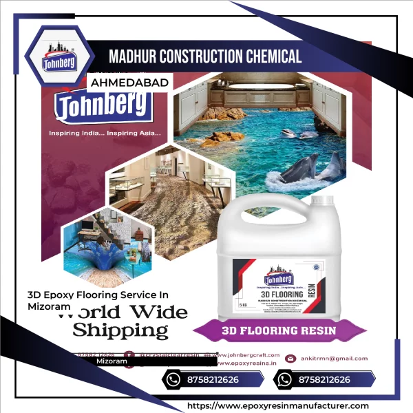 3D Epoxy Flooring Service In Mizoram