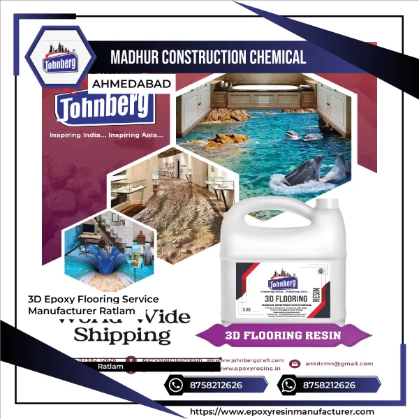 3D Epoxy Flooring Service Manufacturer Ratlam