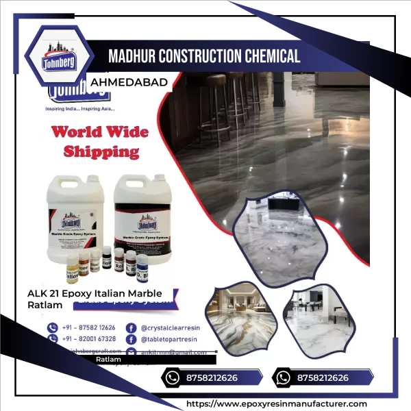 ALK 21 Epoxy Italian Marble Ratlam