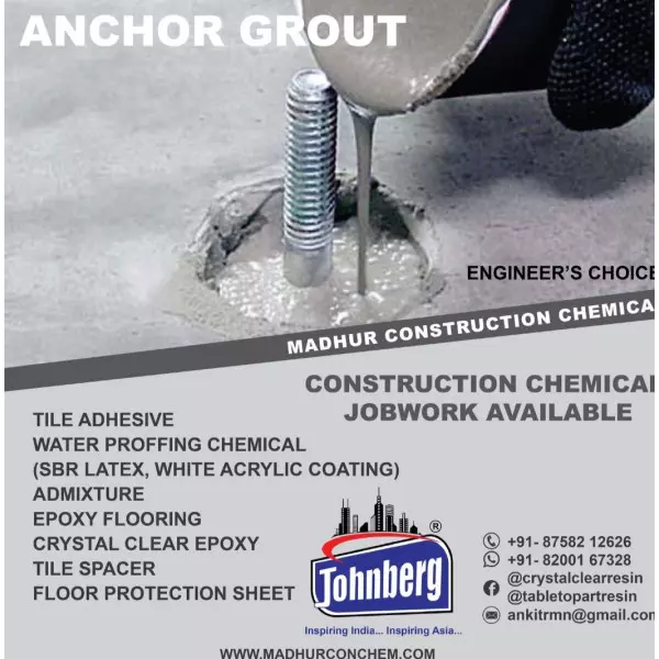 Anchor Grout Manufacturers In Manipur