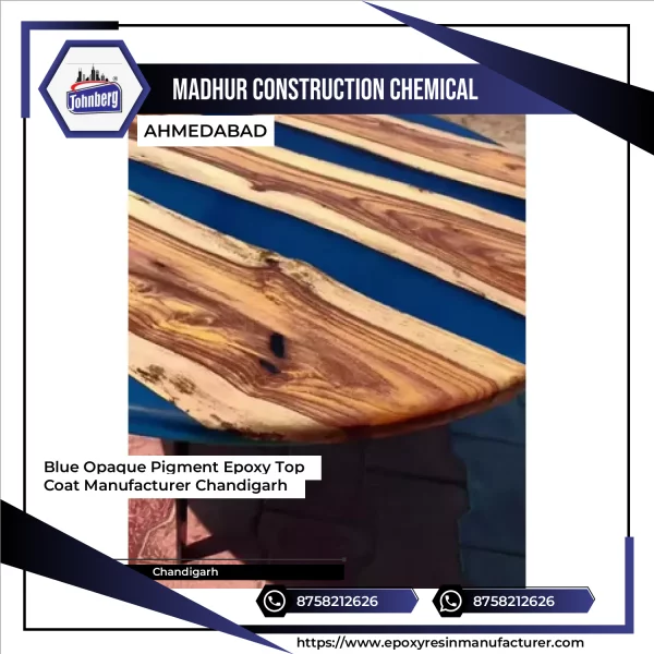 Blue Opaque Pigment Epoxy Top Coat Manufacturer Chandigarh