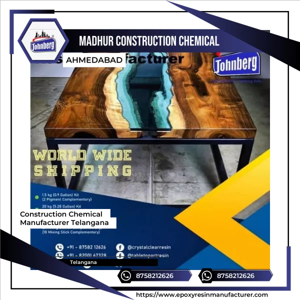 Construction Chemical Manufacturer Telangana