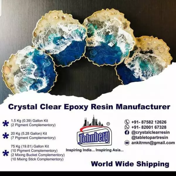 Cristal Clear Epoxy Resin And Hardner In Pune