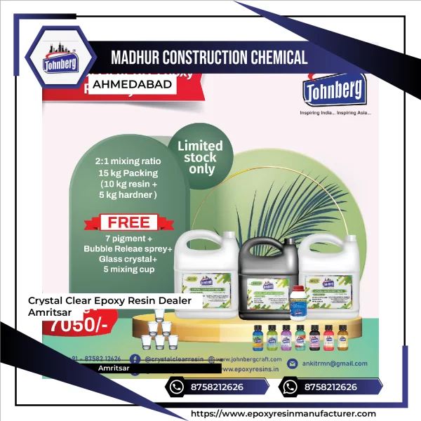 Crystal Clear Epoxy Resin Dealer Amritsar