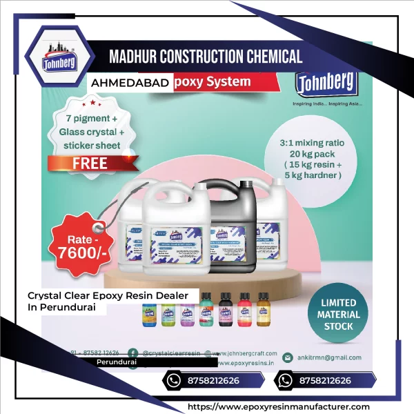 Crystal Clear Epoxy Resin Dealer In Perundurai