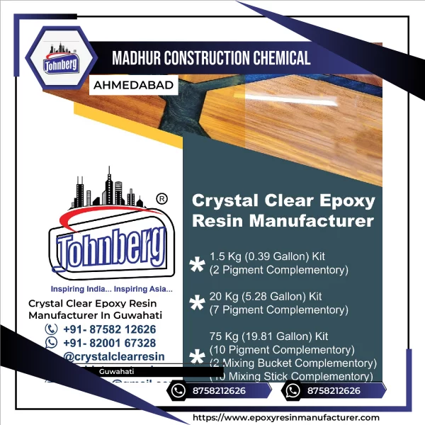 Crystal Clear Epoxy Resin Manufacturer In Guwahati