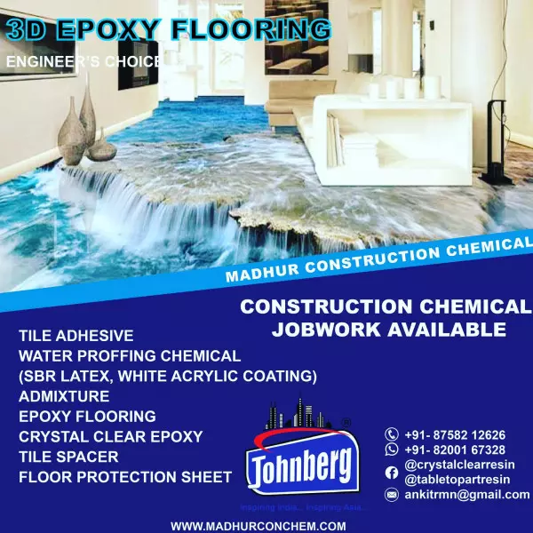 Epoxy 3D Floor Resin Manufacturer In Kolkata