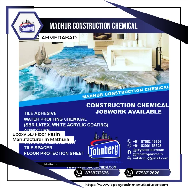 Epoxy 3D Floor Resin Manufacturer In Mathura
