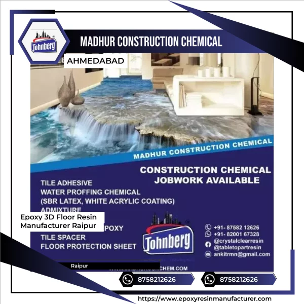 Epoxy 3D Floor Resin Manufacturer Raipur