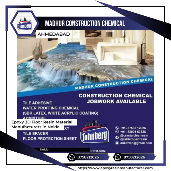 Epoxy 3D Floor Resin Material Manufacturers In Noida