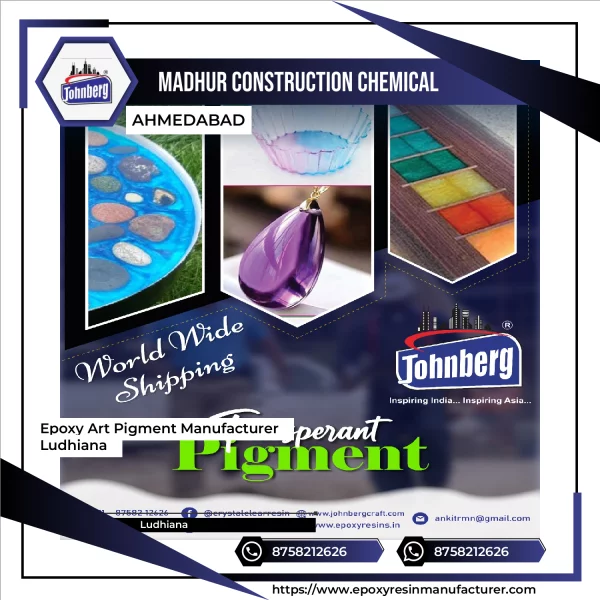 Epoxy Art Pigment Manufacturer Ludhiana